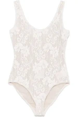 ZIMMERMANN Lace scoop bodysuit