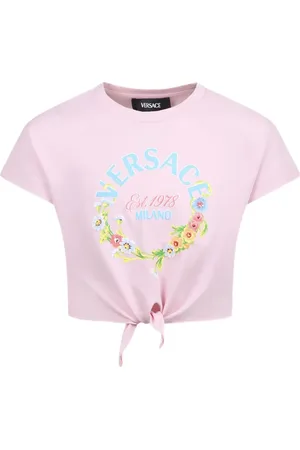 VERSACE Logo-print T-shirt