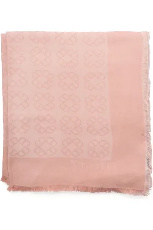 Twin-Set Logo-jacquard scarf