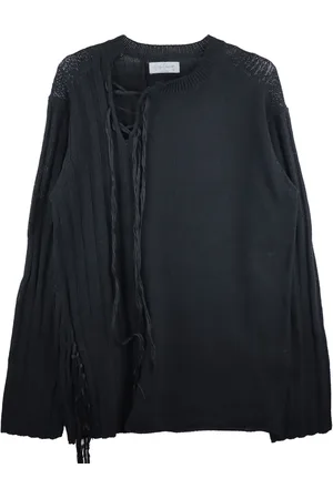 YOHJI YAMAMOTO Multi-drawstring sweater