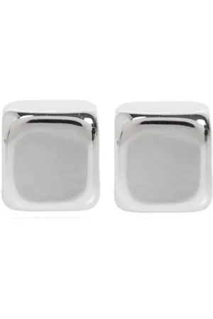 LEMAIRE Logo-engraved earrings