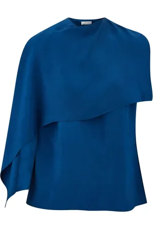 Salvatore Ferragamo Cape-design blouse