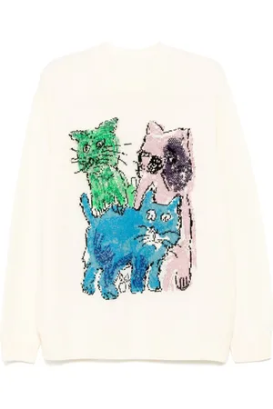 JNBY Cat-printed jumper