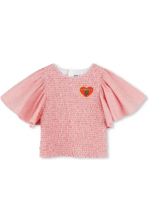 Kenzo Striped cotton blouse
