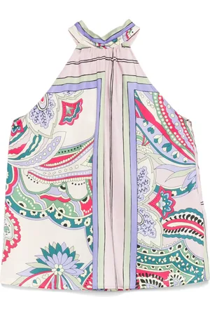 Liu Jo Printed satin top