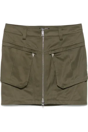 MUGLER Cargo mini skirt