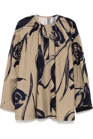 JNBY Pleated oversize shirt