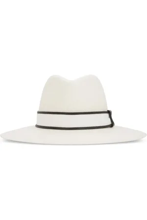 Brunello Cucinelli Straw fedora hat