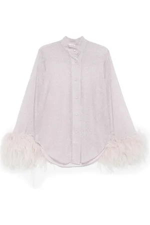 Oseree Lumiere Plumage blouse