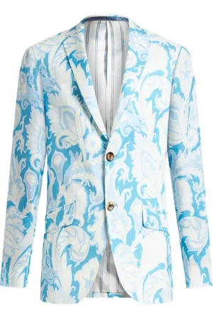 Etro Floral-jacquard blazer
