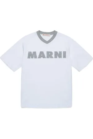 Marni Logo-embroidered T-shirt