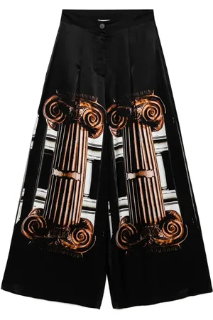 Tessitura Body Couture Graphic-print trousers