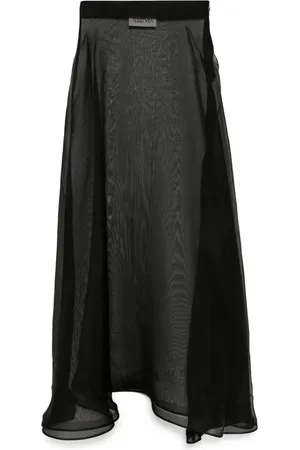 Tessitura Body Couture Silk Skirt