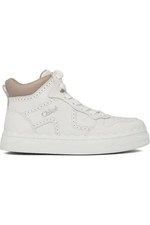 Chloé Perforated-detail sneakers