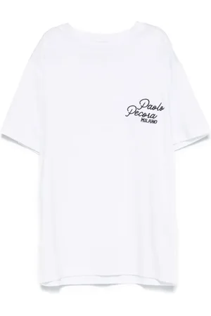 Paolo Pecora Logo-embroidered T-shirt