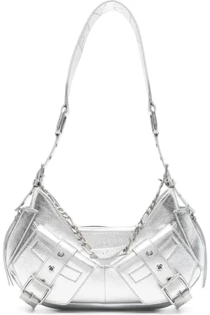BIASIA Y2K leather shoulder bag
