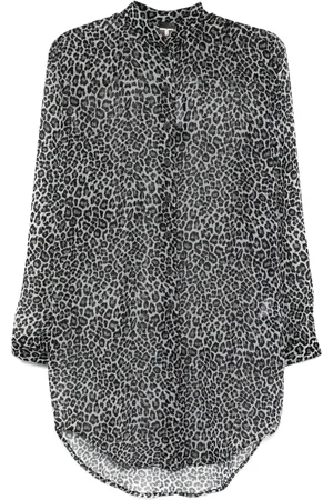 Tessitura Body Couture Leopard shirt