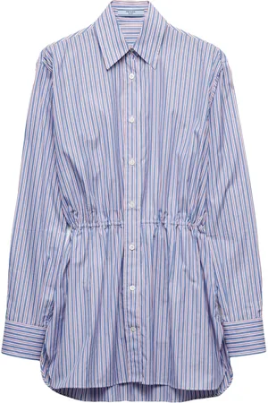 Prada Striped poplin shirt
