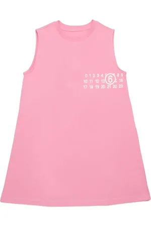 Maison Margiela Numbers-print dress