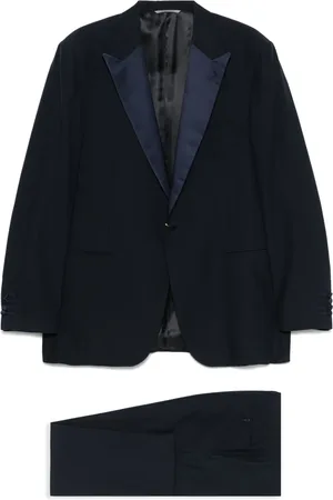 CANALI Satin-lapel suit