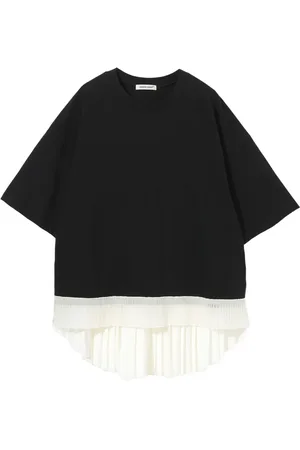UNDERCOVER Pleated hem T-shirt