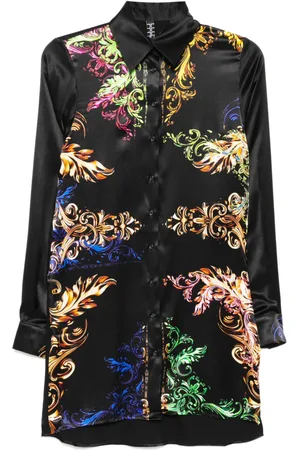 Tessitura Body Couture Baroque shirt dress