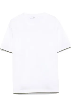 Paolo Pecora Contrasting-trim T-shirt