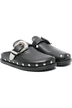 MONNALISA Stud-embellished clogs