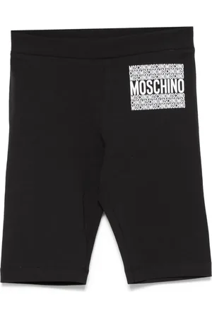 Moschino Logo-embossed shorts