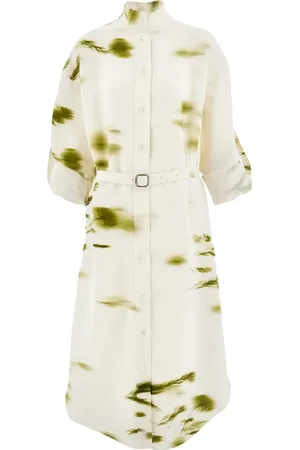 Salvatore Ferragamo Blossom print shirt dress