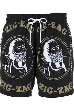 AMIRI Graphic-print swim shorts