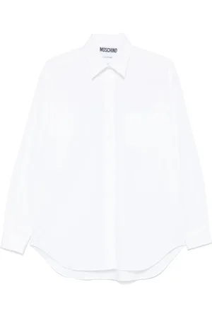 Moschino Logo-embroidered shirt