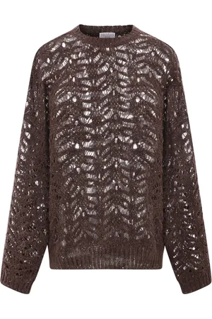 Brunello Cucinelli Sequin-embellished sweater