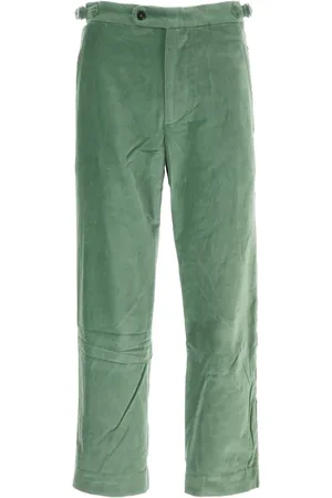 BODE Velvet straight-leg trousers