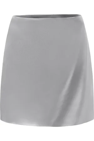 Alejandra Alonso Rojas Satin mini skirt