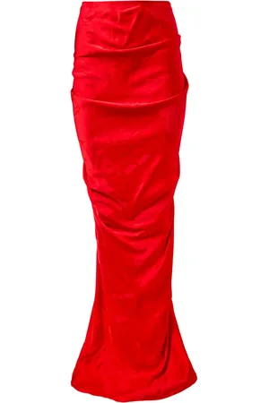 Alejandra Alonso Rojas Silk maxi skirt