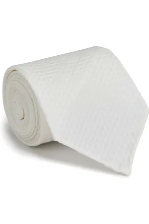 BRIONI Geometric-pattern textured tie