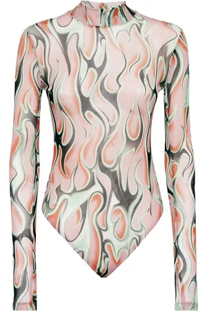 Philipp Plein Flame tulle body