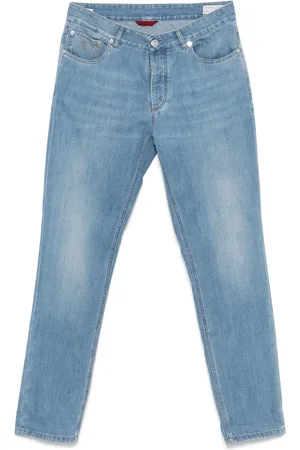 Brunello Cucinelli Cuffed-hem jeans
