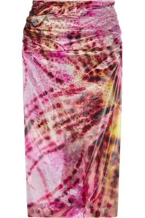 DRIES VAN NOTEN Printed skirt