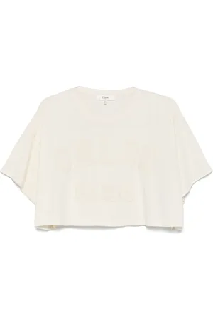 Chloé Logo-appliqué T-shirt