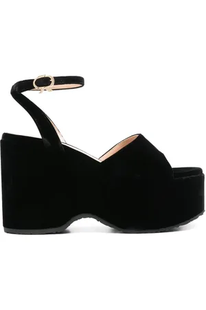 Gianvito Rossi 105mm velvet sandals