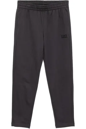 EA7 Logo-print track pants