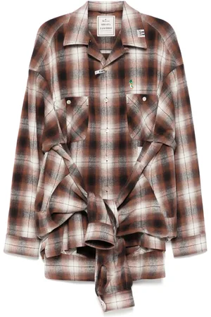 Maison Mihara Yasuhiro Checked shirt