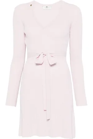Elisabetta Franchi Ribbed mini dress