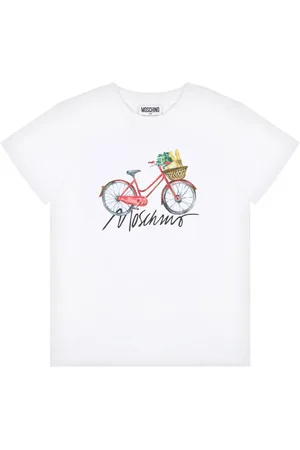 Moschino Bike-print T-shirt
