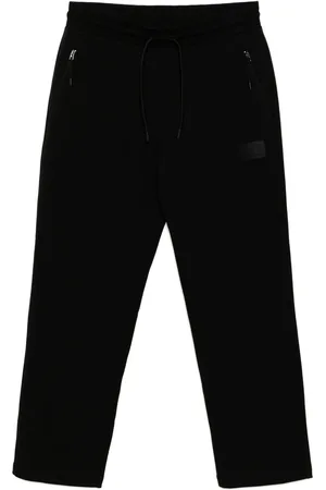 EA7 Logo-print track pants