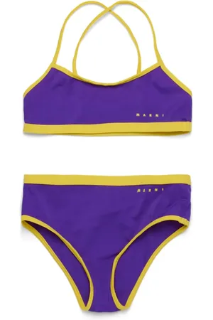 Marni Contrast-trim bikini