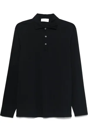 LARDINI Long-sleeved polo shirt