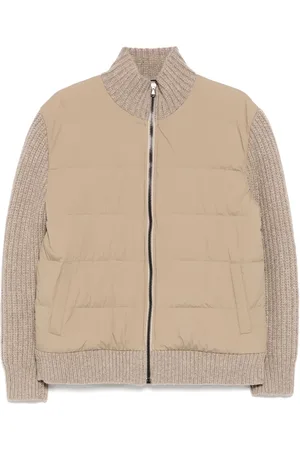 James Perse Panelled-design down jacket